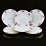 Komplet 6 talerzyków porcelanowych ze znanej niemieckiej wytwórni Rosenthal