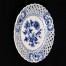 Meissen Teichert- dekoracyjny porcelanowy talerzyk ze wzorem cebulowym