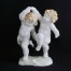 Hutschenreuther Tutter – zabytkowa porcelana, tańczące putta, oryginał 1928-35