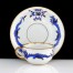 Błękitny smok na białej porcelanie - kolekcjoenrska filiżanka