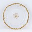 Patera porcelana TPM Waldenburg ażurowy brzeg złocenia centralne zdobienie ze złota