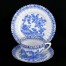 Trzyczęściowy antyk: zestaw śniadaniowy CHINA BLAU z porcelany marki Tiefenfurt Tuppack