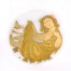 Panna Virgo Quatre Couleurs Rosenthal - Porcelanowy Wisior Bjørn Wiinblad 