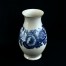 Luksusowy wałbrzyski wazon przedwojenny z porcelany ecru 