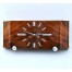 Luksusowy zegar kominkowy w drewnianej skrzyni