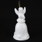 Anielski porcelanowy dzwonek - anioł z harfą