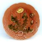 Kultowy ceramiczny talerz Zell secesyjny Mniszek Lekarski