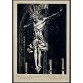 Chrystus ukrzyżowany – drzeworyt, Franciszek Burkiewicz, 1937