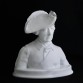 1939 Unikatowe popiersie Fryderyka II z porcelany CT Altwasser