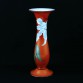 Koralowy wazon Rosenthal Kunstabteilung Selb 1939-1943 z motywem lilii
