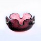 Ametystowa miseczka Murano Bullicante w typie Floriform - Wenecja ok 1960 rok