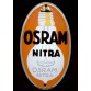 OSRAM - szyld emaliowany reklamujący żarówki Nitra
