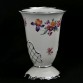 Cudowny wazon ze srebrzeniami i kwiatami sygnowany BL