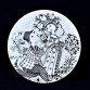 JUNI na porcelanie Rosenthal kolekcja miesięcy Wiinblad - czerwcowe RÓŻE